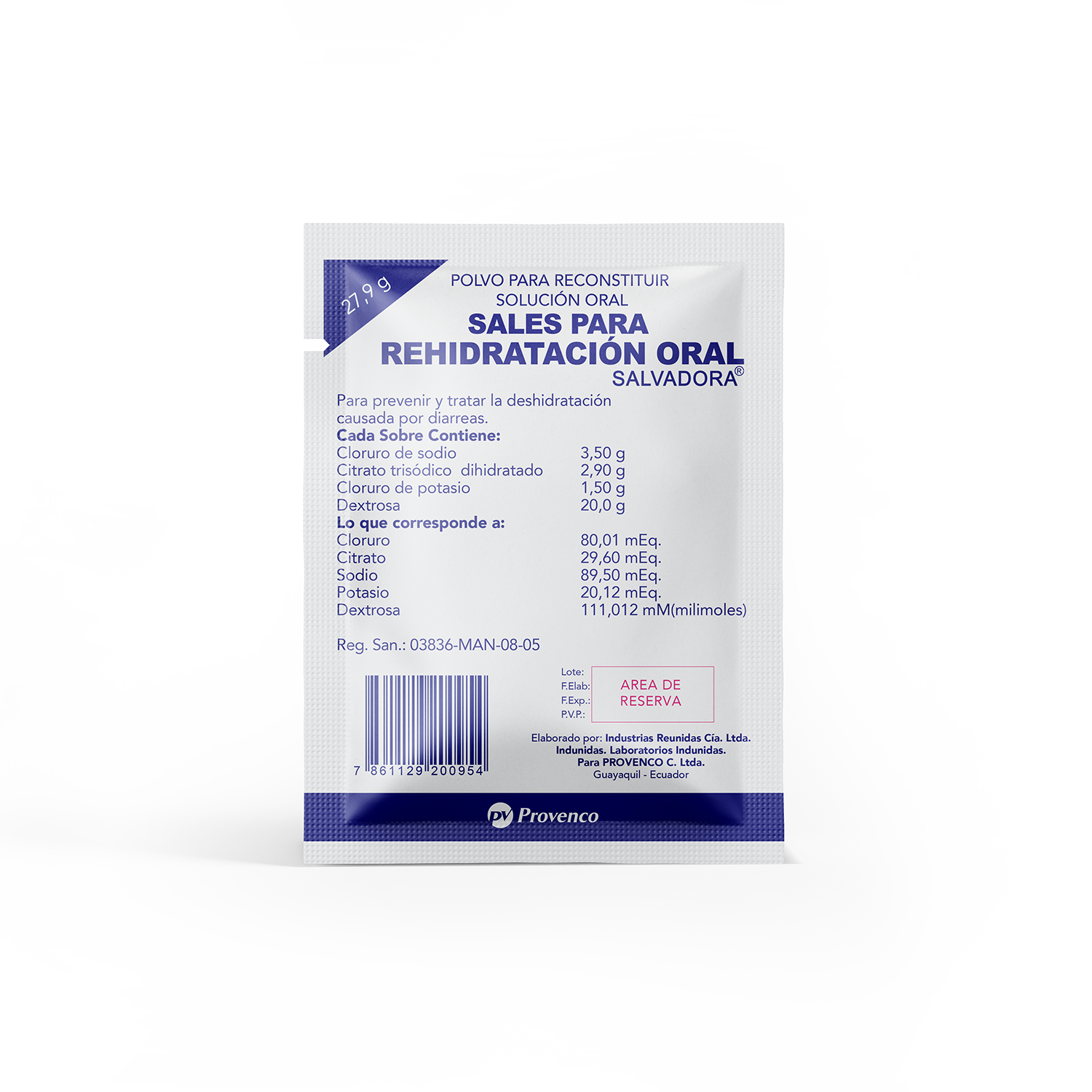 Sales de rehidratación oral natural | Productos para tu salud ...